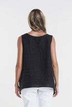 Load image into Gallery viewer, Augusta Linen Button Front Top~ more colors coming