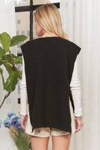 Load image into Gallery viewer, Easy Vest Top With Side Button Detail