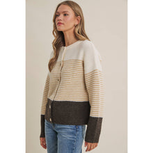 Load image into Gallery viewer, In February Soft Stripe Cardigan