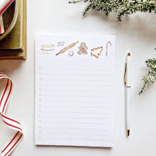Load image into Gallery viewer, Christmas checklist notepad
