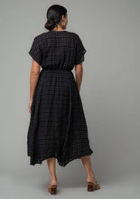 Load image into Gallery viewer, Hamptons Cotton Button Front Handkerchief Dress