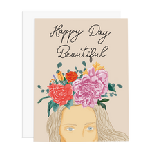 Load image into Gallery viewer, Happy Day Beautiful Greeting Card