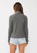 Load image into Gallery viewer, Waffle Tie Front Cardigan