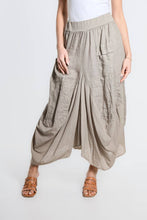 Load image into Gallery viewer, Brenna Cotton/Linen Bunched Pocket Skirt