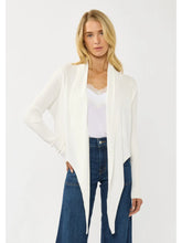 Load image into Gallery viewer, Waffle Tie Front Cardigan