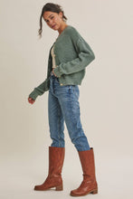 Load image into Gallery viewer, In February Waffle Stitch Cardigan