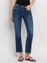 Load image into Gallery viewer, Flying Monkey Mid Rise Ankle Slim Straight Jeans~ arrives 7/31