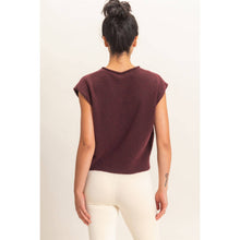 Load image into Gallery viewer, Rolled Edge Button Front Sweater Vest~ also in Blue