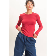 Load image into Gallery viewer, Nesta Crew Neck Long Sleeve Top