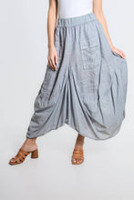 Load image into Gallery viewer, Brenna Cotton/Linen Bunched Pocket Skirt