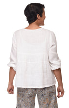 Load image into Gallery viewer, Tulip Dove blouse in White
