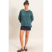 Load image into Gallery viewer, Morrigan Roll Neck Seam Detail Sweater~ arriving 10/20