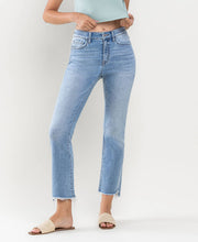 Load image into Gallery viewer, Vervet by Flying Monkey High Rise Raw Hem Flare