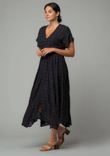 Load image into Gallery viewer, Hamptons Cotton Button Front Handkerchief Dress