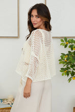 Load image into Gallery viewer, Harbor Crochet Top~ in Blue