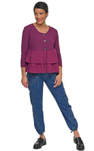 Load image into Gallery viewer, Tulip Cherub Cardigan in Mulberry