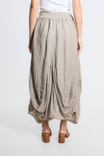 Load image into Gallery viewer, Brenna Cotton/Linen Bunched Pocket Skirt