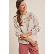 Load image into Gallery viewer, Blush Embroidery Sweater