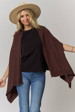 Load image into Gallery viewer, Open Sleeve Soft Knit Cardigan/Poncho