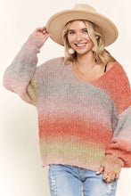 Load image into Gallery viewer, Gillian Ombre V Neck