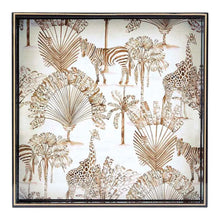 Load image into Gallery viewer, Safari Animals Square Tray