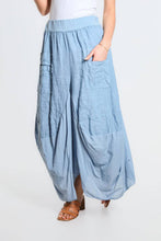 Load image into Gallery viewer, Brenna Cotton/Linen Bunched Pocket Skirt