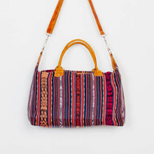 Load image into Gallery viewer, Corte and Leather Satchel