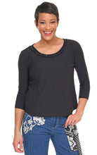 Load image into Gallery viewer, Tulip Bowen Top in Black- New!
