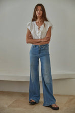Load image into Gallery viewer, Logan Woven Cotton Linen Flutter Top~ in several colors