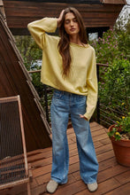 Load image into Gallery viewer, Knit Sweater Rolled Round Neck Pullover