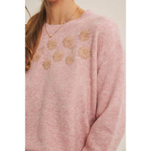 Load image into Gallery viewer, Blush Embroidery Sweater