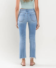 Load image into Gallery viewer, Vervet by Flying Monkey High Rise Raw Hem Flare