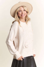 Load image into Gallery viewer, Desiree Applique Sweater