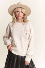 Load image into Gallery viewer, Desiree Applique Sweater
