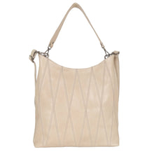 Load image into Gallery viewer, Bree Diamond Leather Shoulder Bag~ now in Cognac