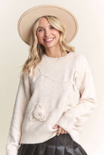 Load image into Gallery viewer, Desiree Applique Sweater