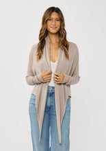 Load image into Gallery viewer, Waffle Tie Front Cardigan