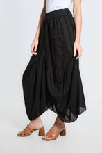 Load image into Gallery viewer, Brenna Cotton/Linen Bunched Pocket Skirt