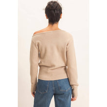 Load image into Gallery viewer, Off The Shoulder Sweater Top
