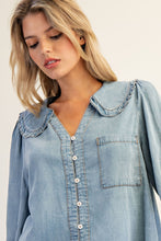 Load image into Gallery viewer, Jane Mineral Wash Blouse