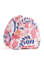 Load image into Gallery viewer, Pink Quilted Makeup/Toiletry Bag