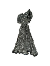 Load image into Gallery viewer, Voile Scarves w/ pom pom edging
