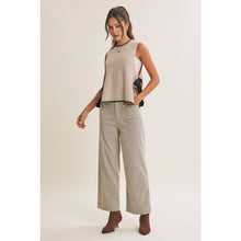 Load image into Gallery viewer, In February Ribbon Whipstitch Sweater Vest