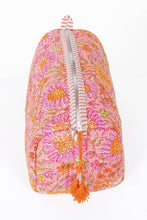 Load image into Gallery viewer, Quilted Cotton Toiletry Bags~ Sherbert ~ coming 7/9