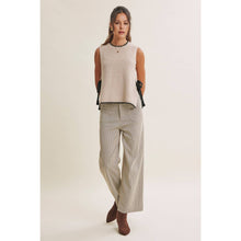 Load image into Gallery viewer, In February Ribbon Whipstitch Sweater Vest