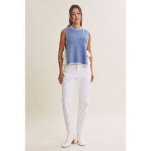 Load image into Gallery viewer, In February Ribbon Whipstitch Sweater Vest