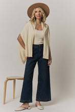 Load image into Gallery viewer, Open Sleeve Soft Knit Cardigan/Poncho
