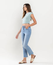 Load image into Gallery viewer, Vervet by Flying Monkey High Rise Raw Hem Flare