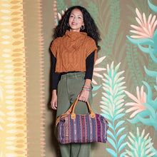 Load image into Gallery viewer, Corte and Leather Satchel