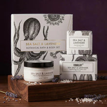 Load image into Gallery viewer, Sea Salt & Lavender Shea Butter Soap - Bath Bar